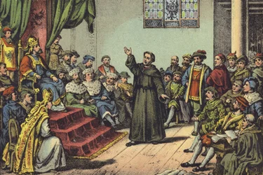 Luther vor dem Reichstag zu Worms